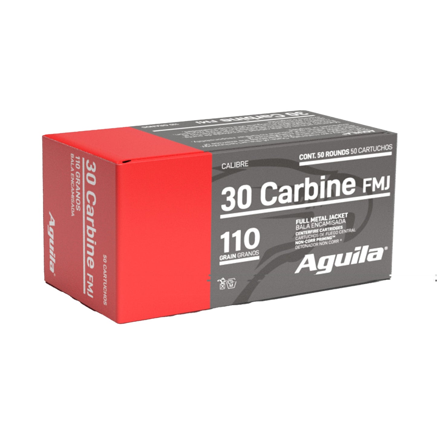 Aguila 30carb 110gr Fmj 50/1000