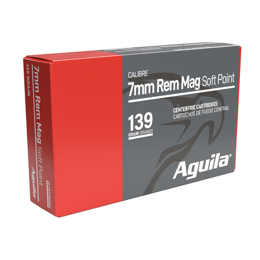 Aguila 7mm Rem Mag 139gr Sp 20/200