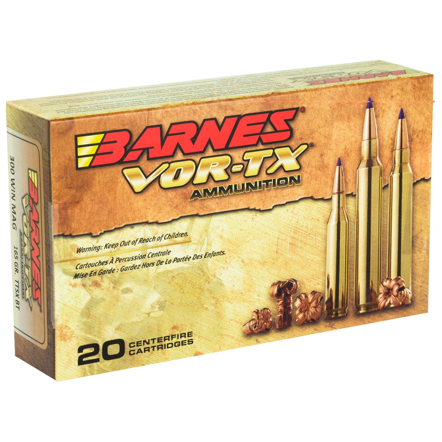 Barnes Vor-tx 300win 165gr Ttsx 20