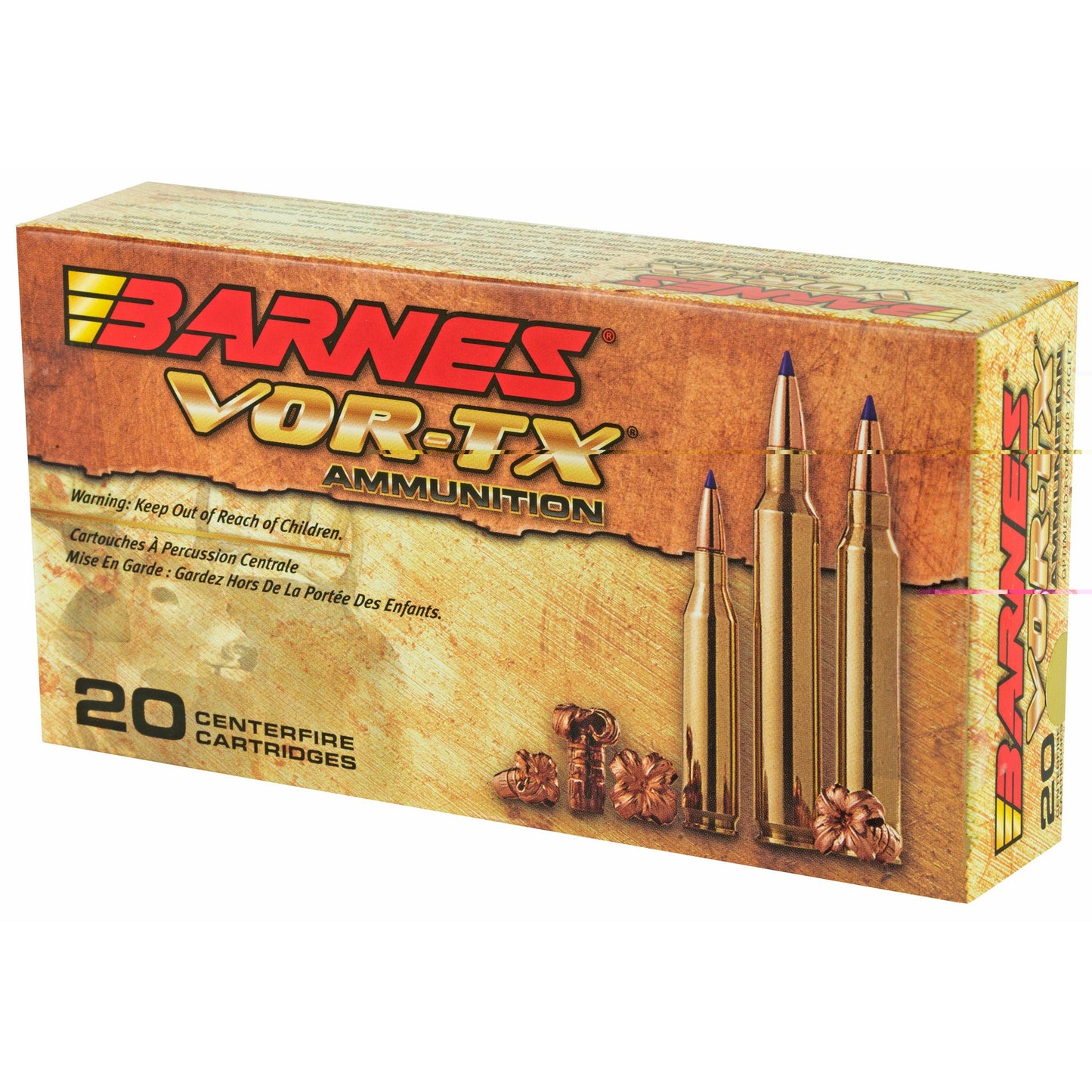 Barnes Vor-tx 308win 168gr Ttsx 20/2