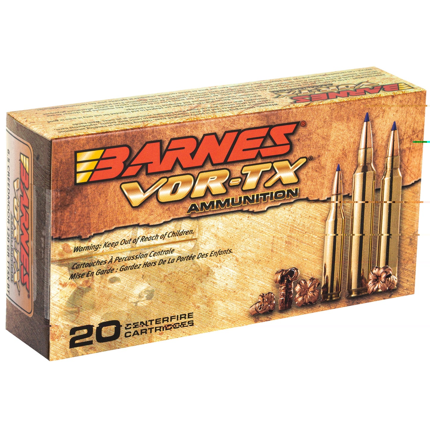 Barnes Vor-tx 6.5creed 120gr 20/200