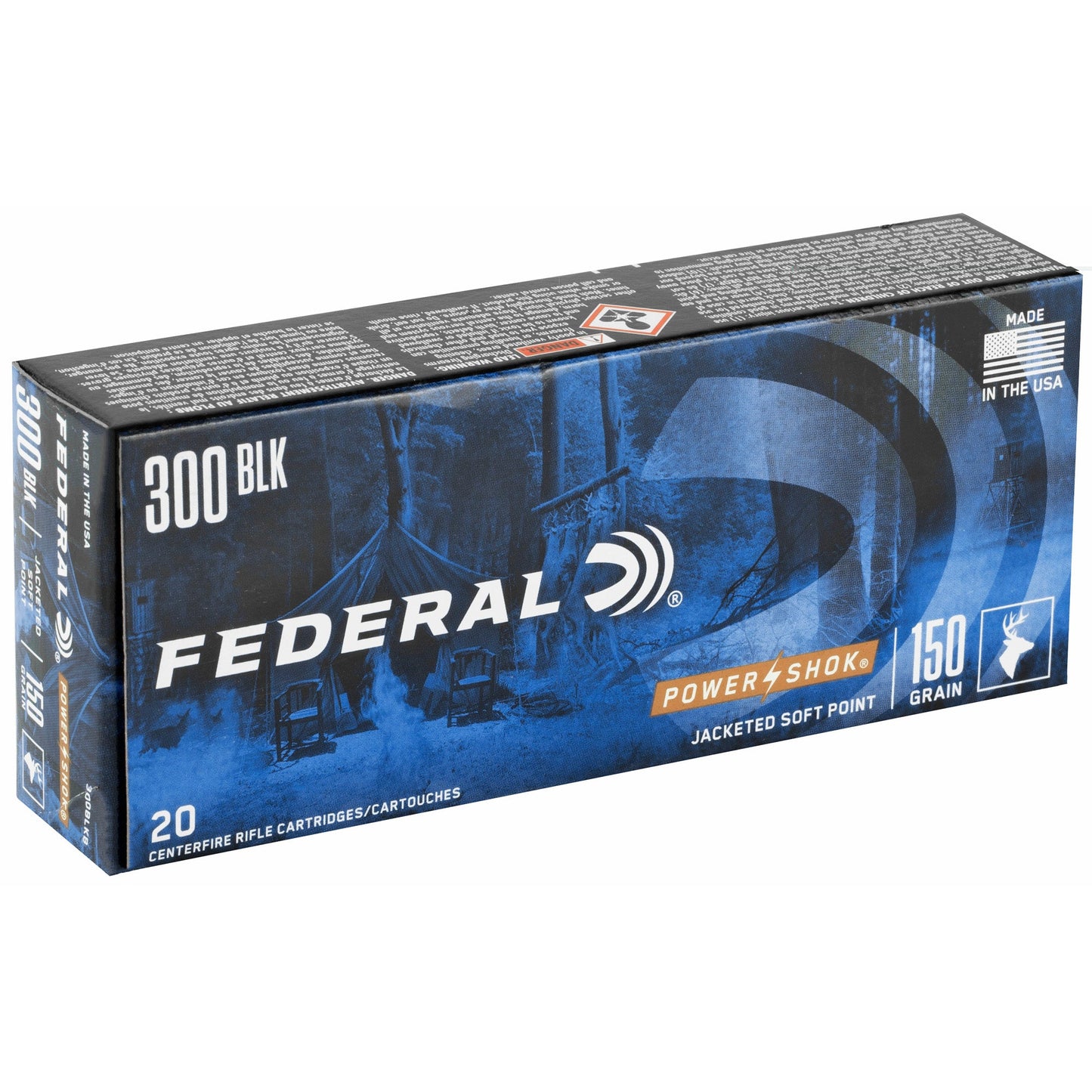 Fed 300blk 150gr Power-shk Sp 20/200