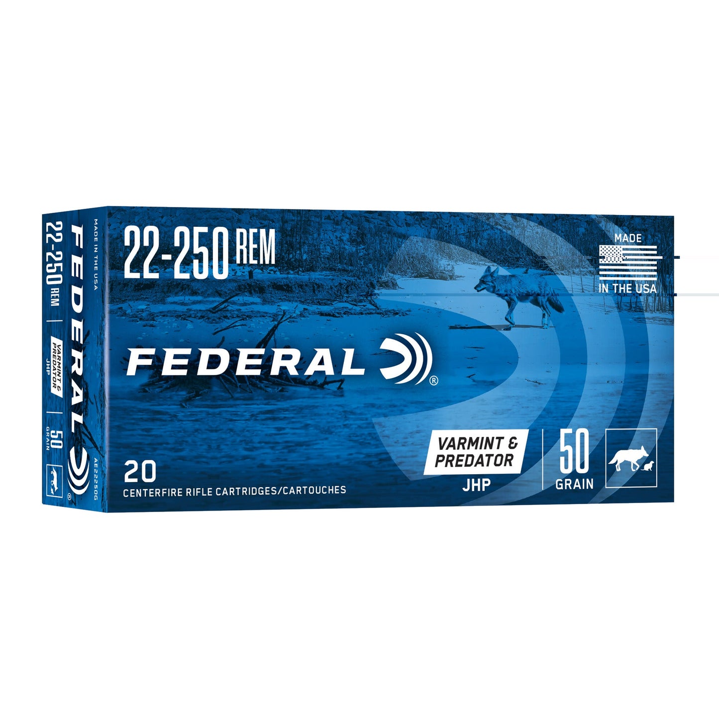 Fed Ae 22-250 50gr Jhp 20/200