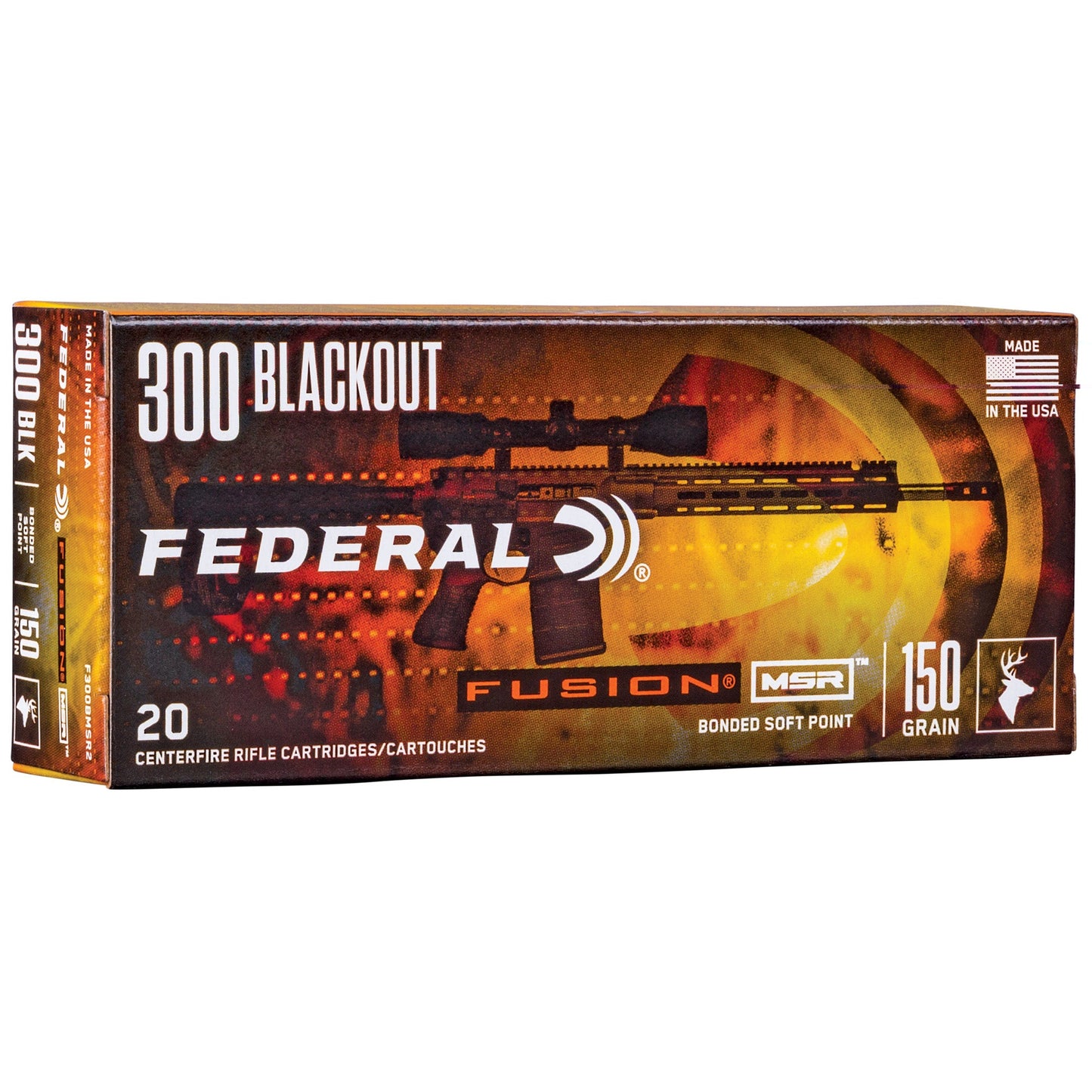 Fusion Msr 300blk 150gr 20/200