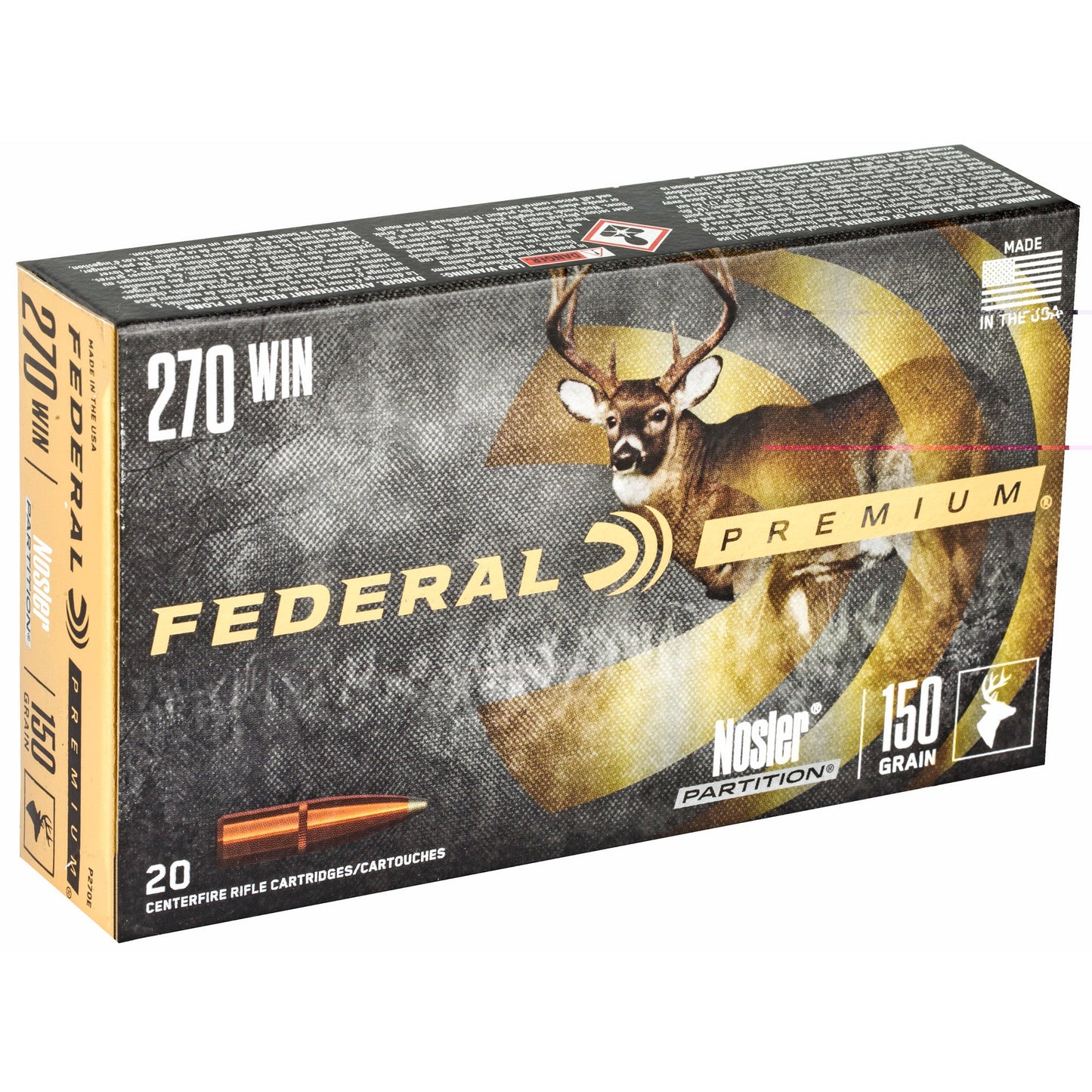 Fed Prm 270win 150gr Np 20/200