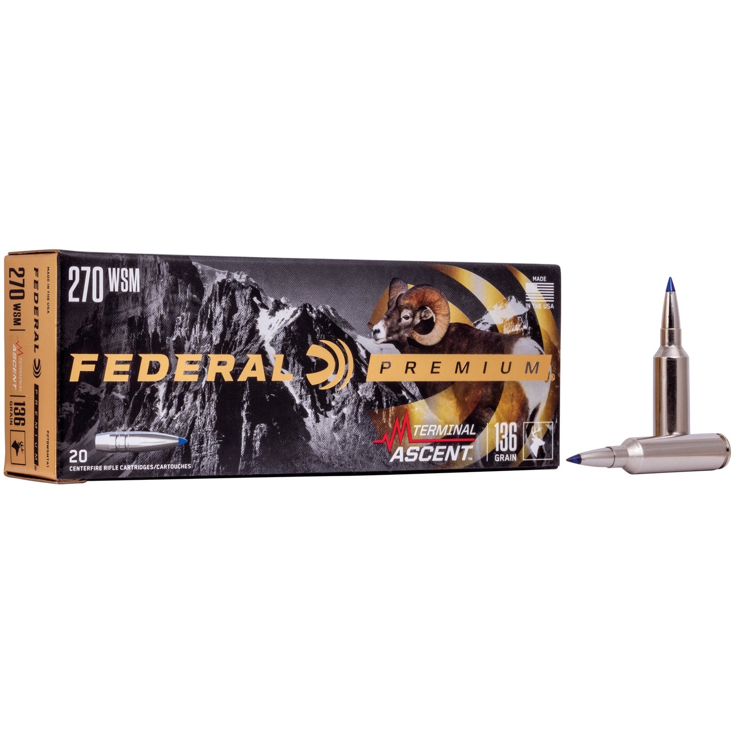 Fed Prm 270wsm 136gr Ta 20/200