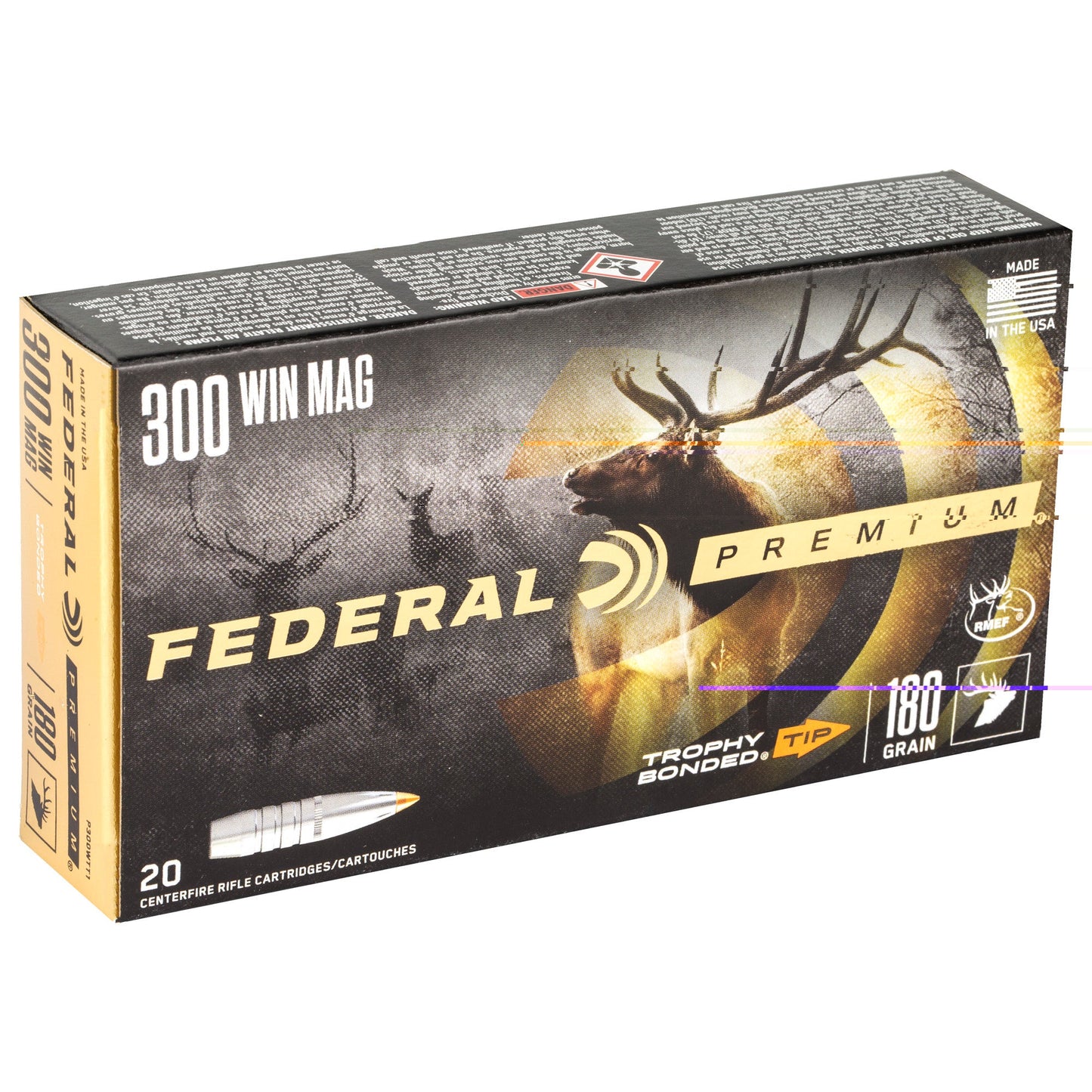 Fed Prm 300win 180gr Trphy Tp 20/200