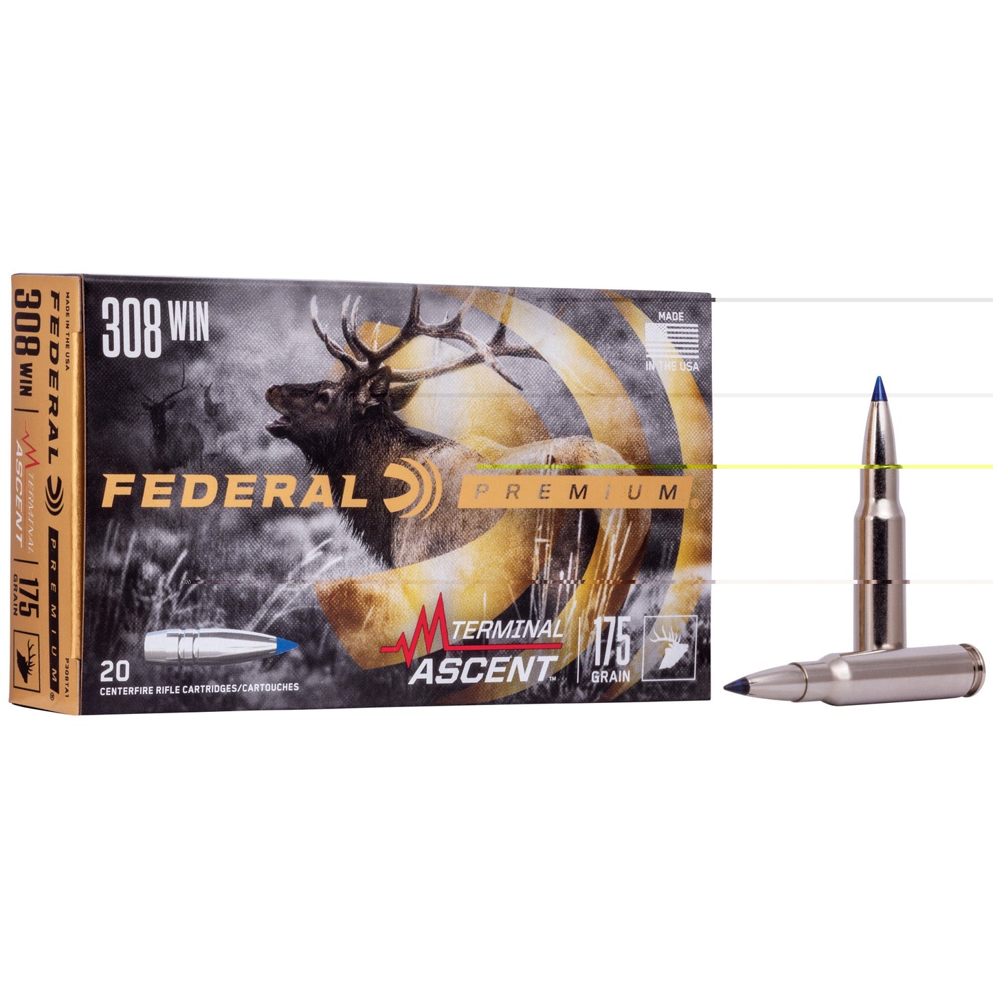 Fed Prm 308win 175gr Ta 20/200