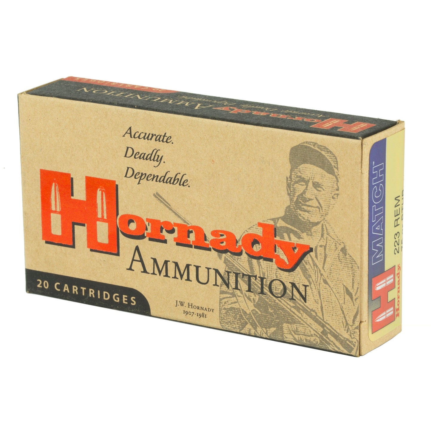 Hrndy 223rem 75gr Bthp Mtch 20/200