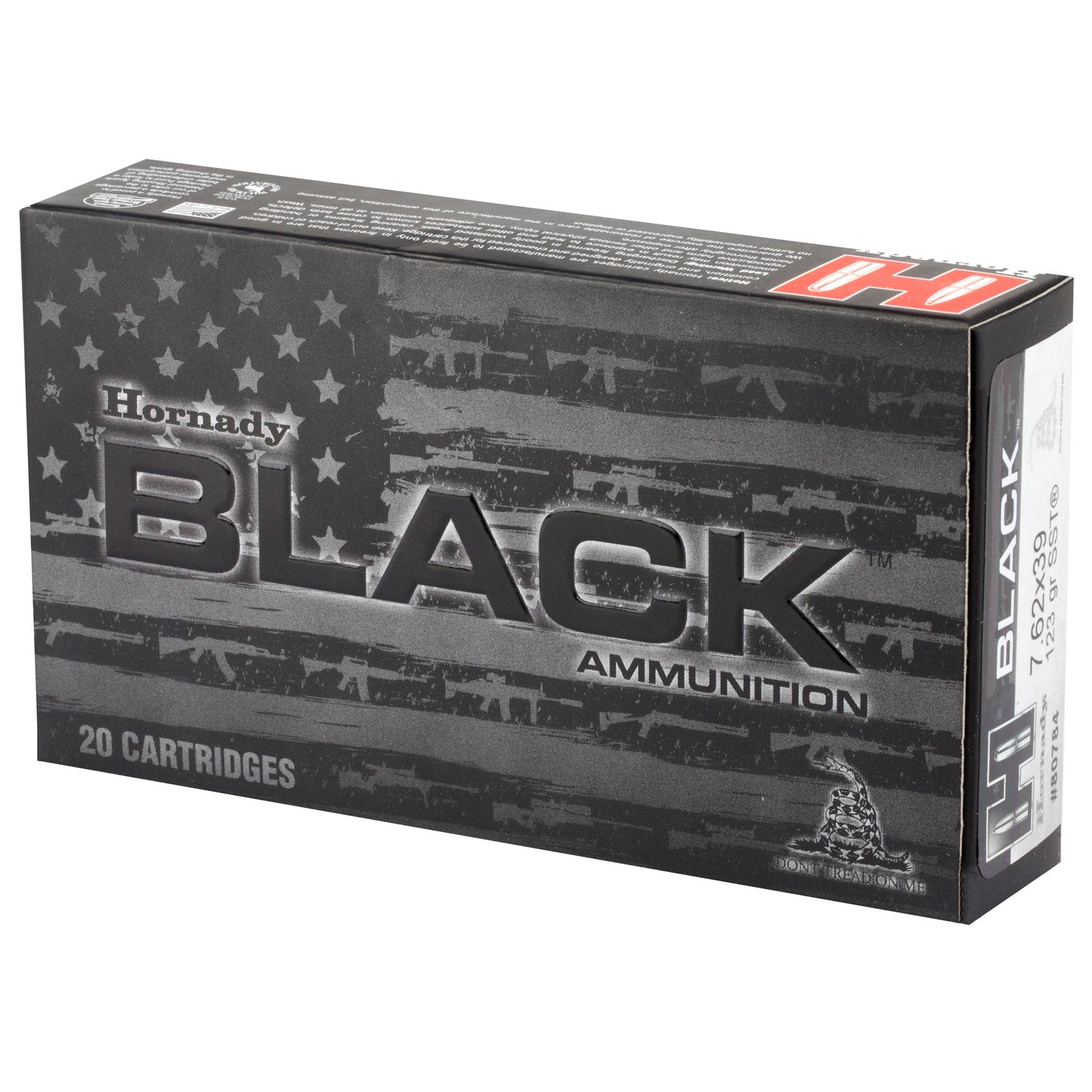 Hrndy Black 7.62x39 123gr Sst 20/200