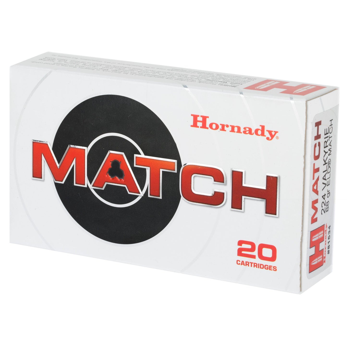 Hrndy 224 Valkyrie 88gr Eld-m 20/200