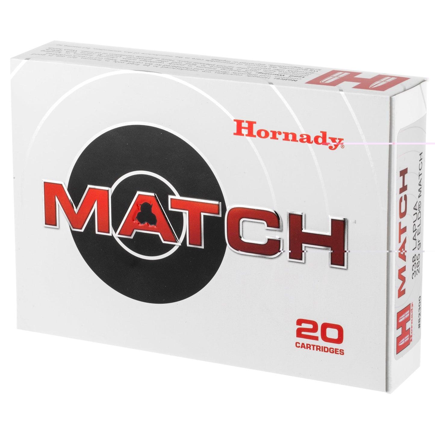 Hrndy 338 Lapua 285gr Eld 20/120