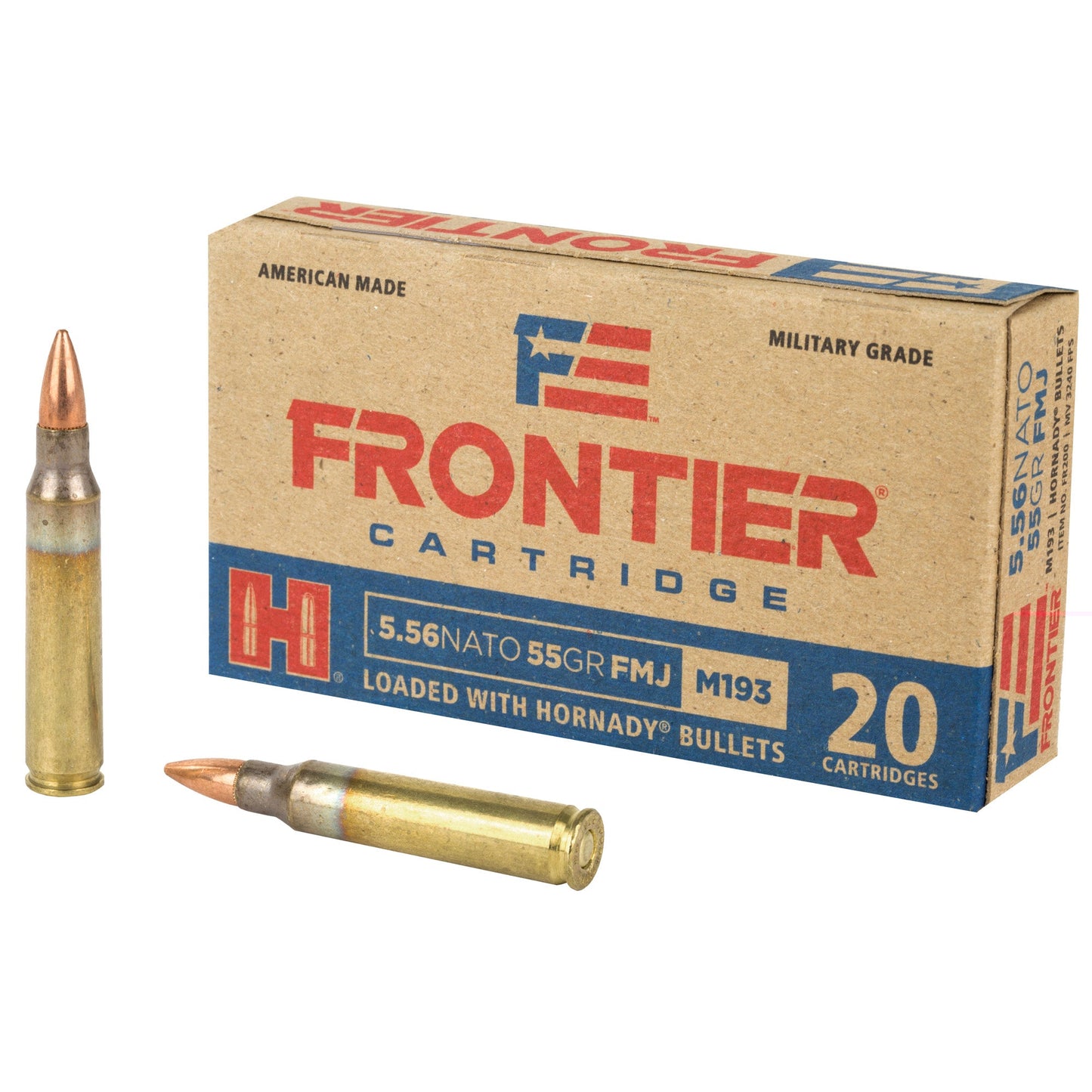 Frontier 556nato 55gr Fm193 20/500