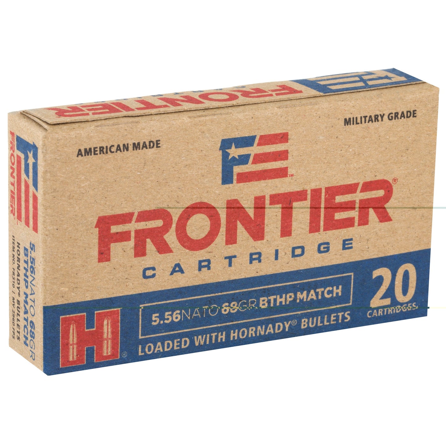 Frontier 556nato 68gr Bthp Mtch 20/5