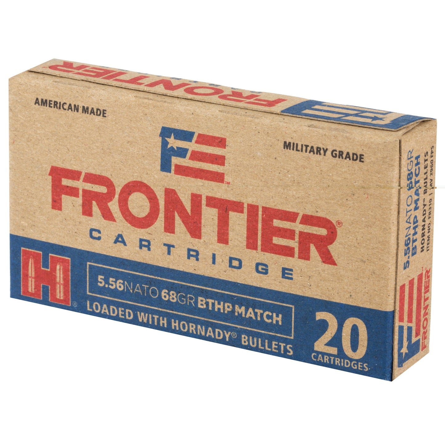 Frontier 556nato 68gr Bthp Mtch 20/5