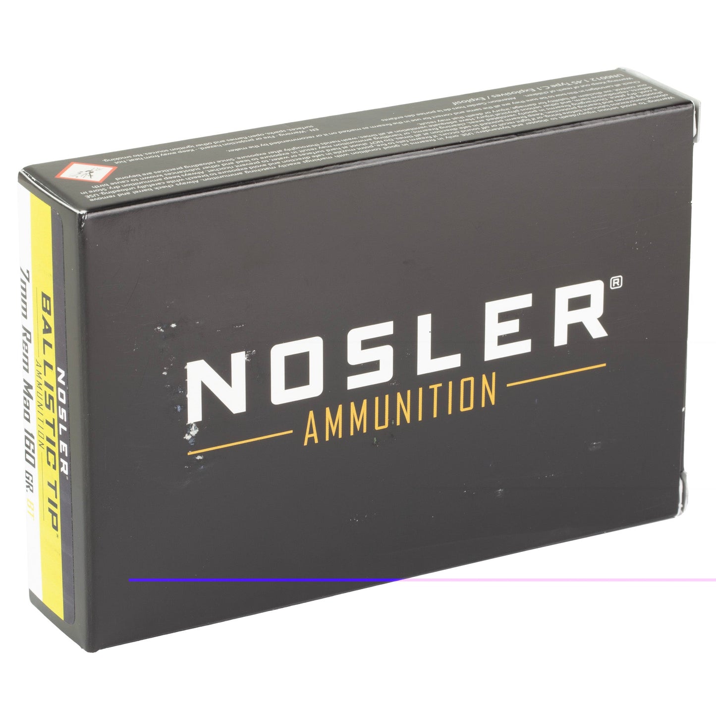 Nosler 7mm Rem Mag 160gr Bt 20/200