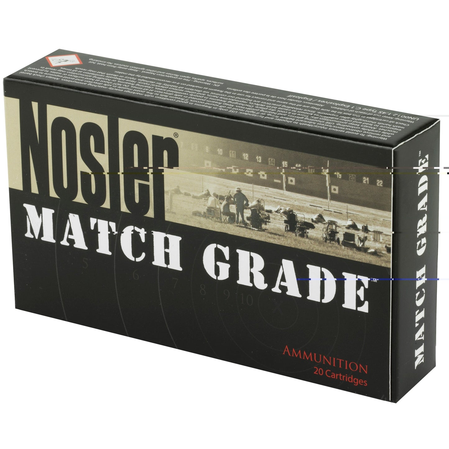 Nosler 6.5grndl 123gr Cc 20/200