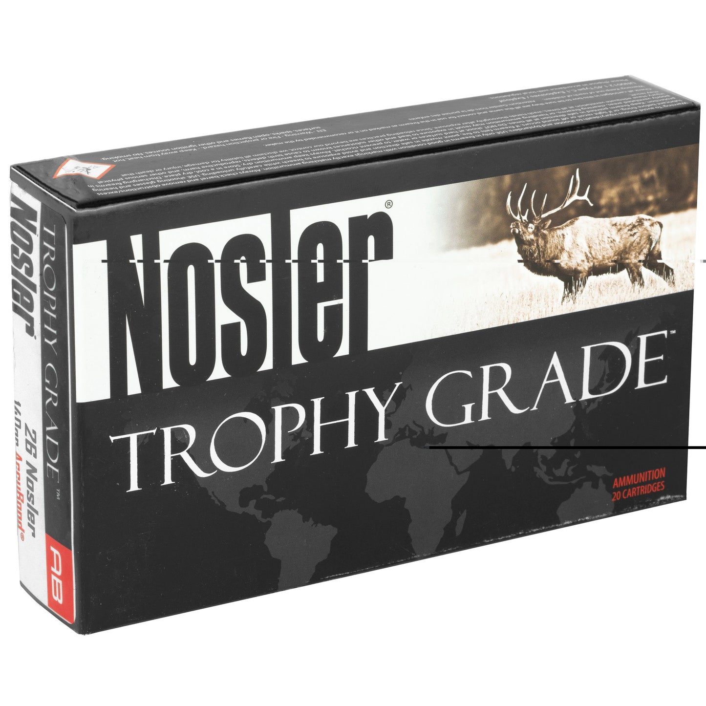 Nosler 26nos 140gr Ab 20/200