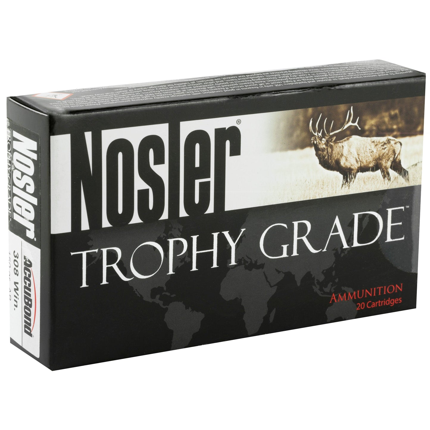 Nosler 308win 150gr Ab 20/200