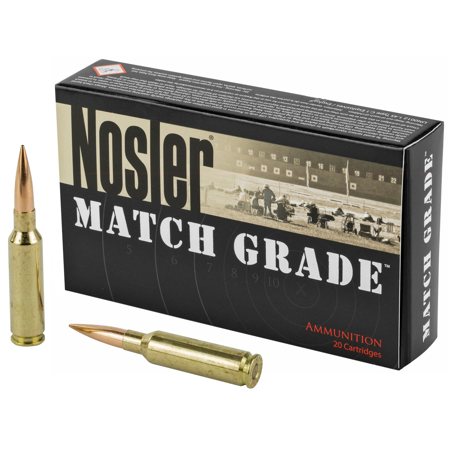 Nosler 6.5crd 140gr Rdf Hpbt 20/200