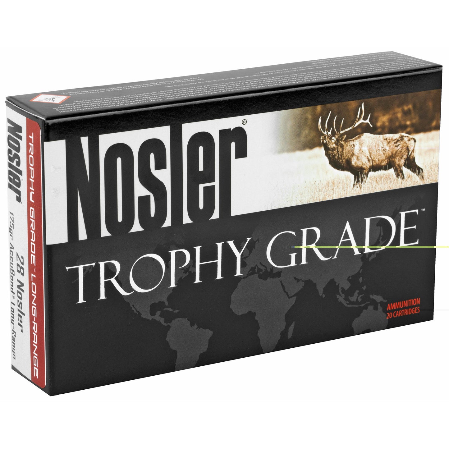 Nosler 28nos 175gr Ablr 20/200