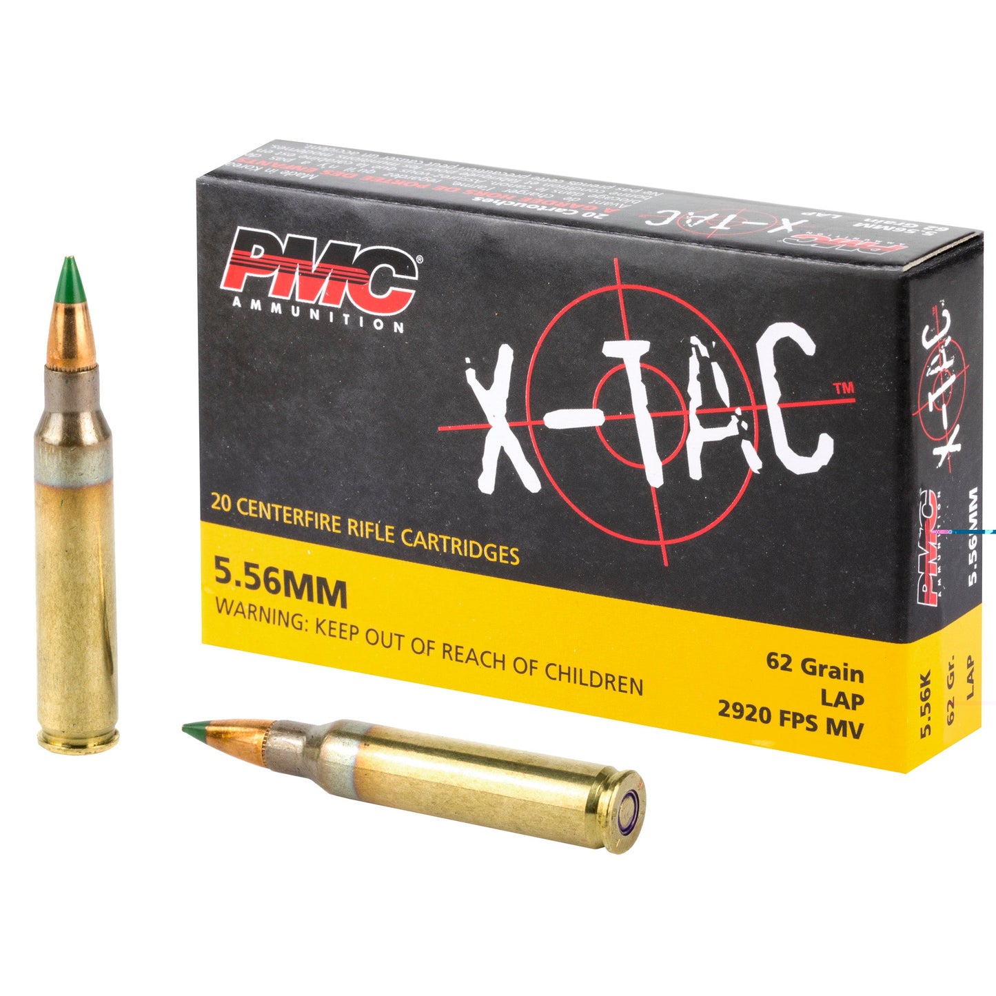 Pmc Xtac 556nato 62gr Gt-lap 20/1000