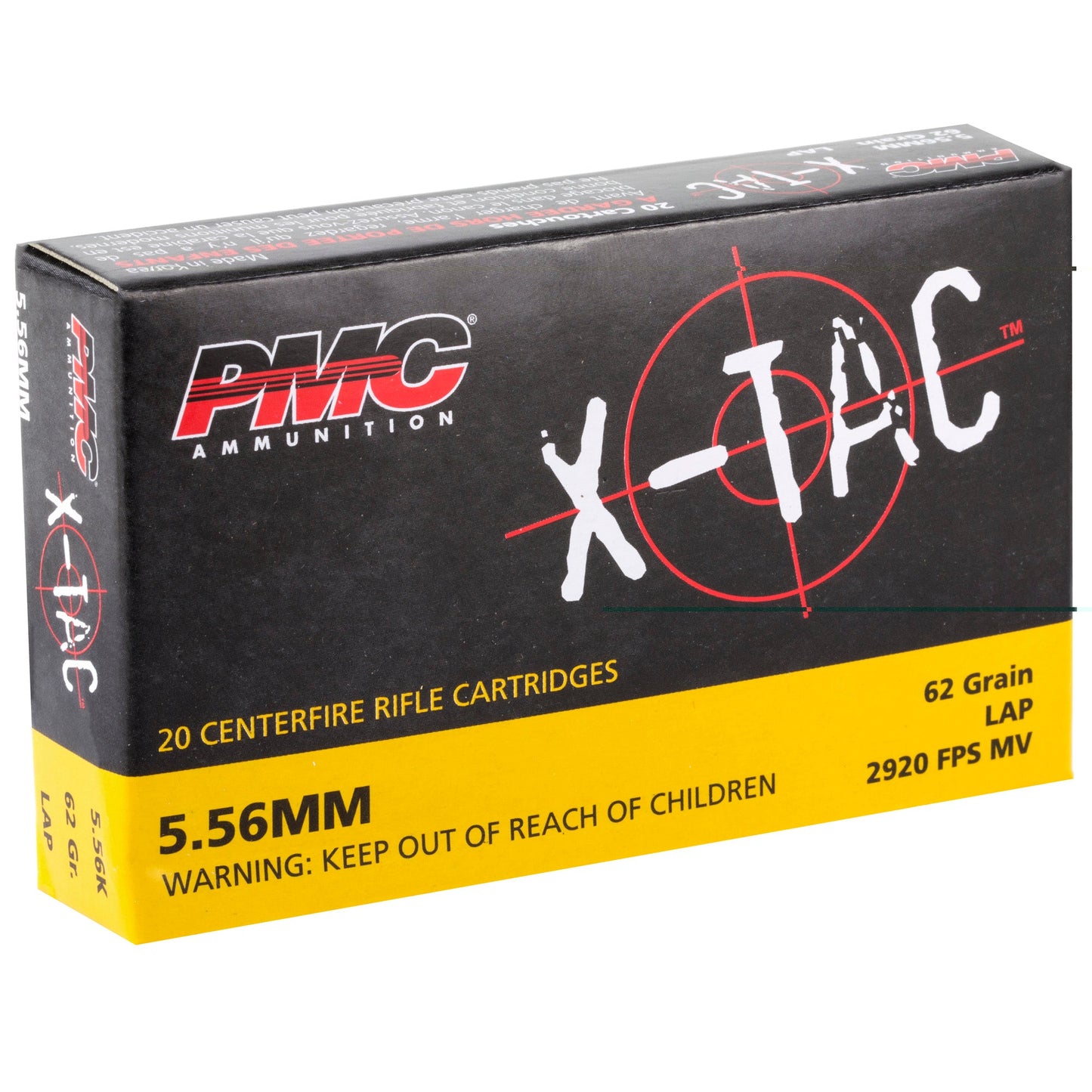 Pmc Xtac 556nato 62gr Gt-lap 20/1000