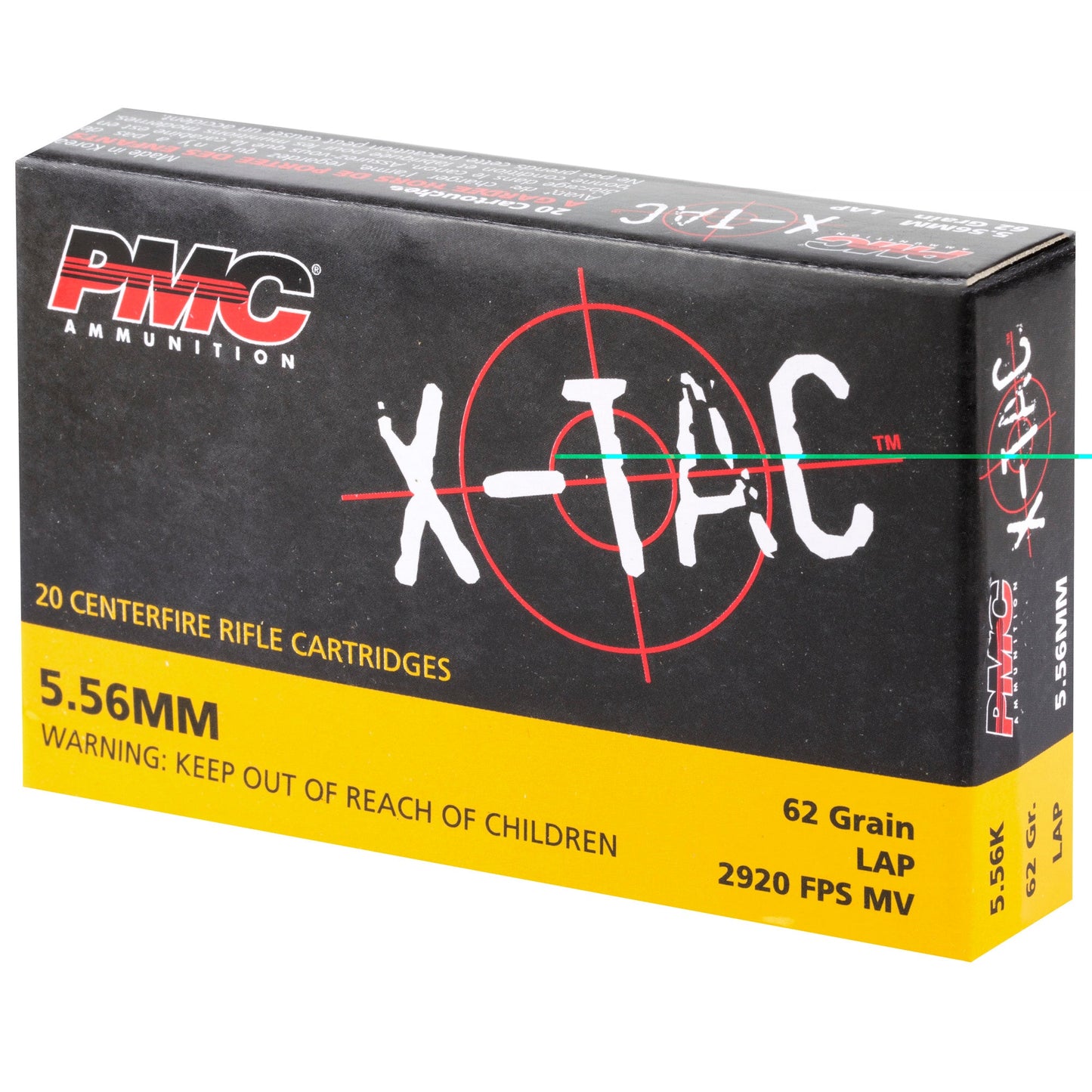 Pmc Xtac 556nato 62gr Gt-lap 20/1000