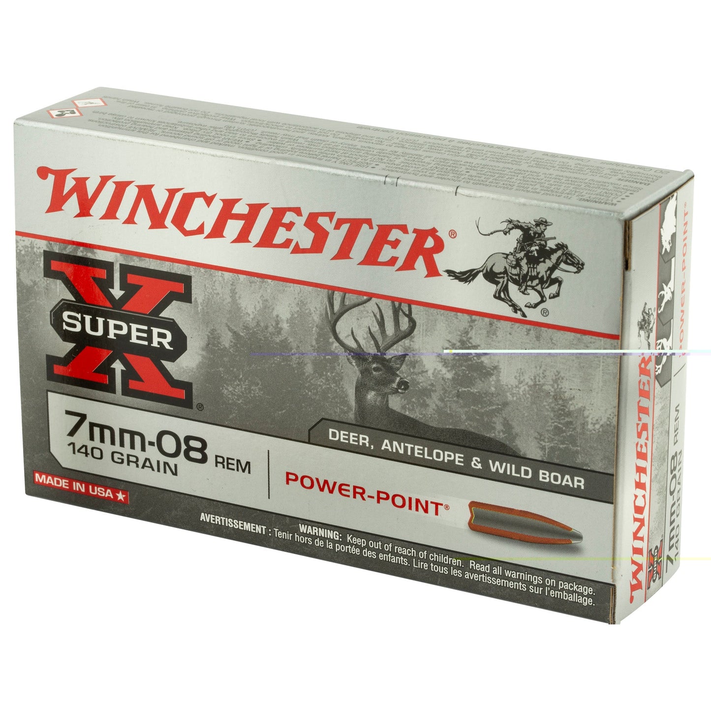 Win Sprx Pwr Pnt 7mm-08 140gr 20/200