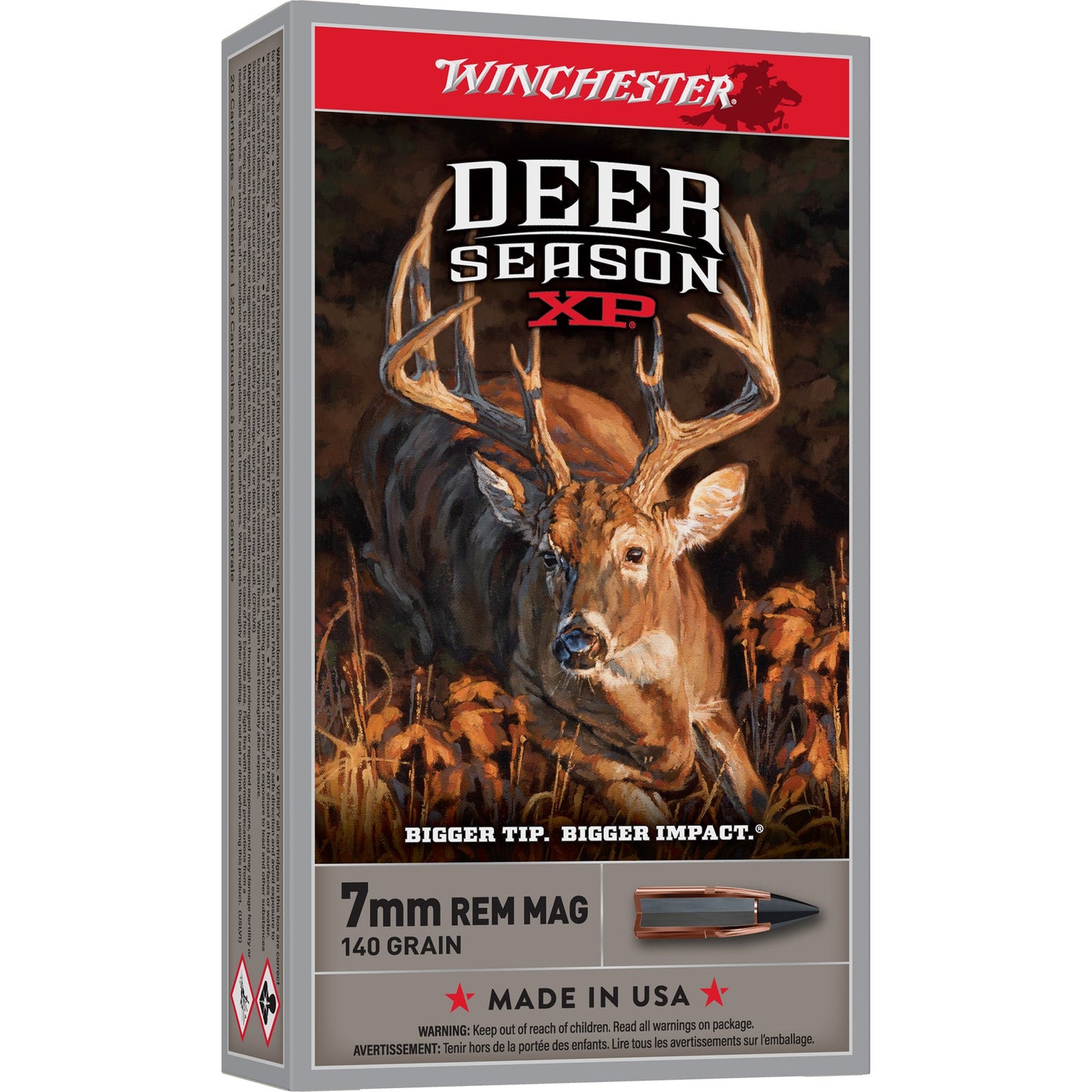 Win Deer Season 7mmrem 140gr 20/200