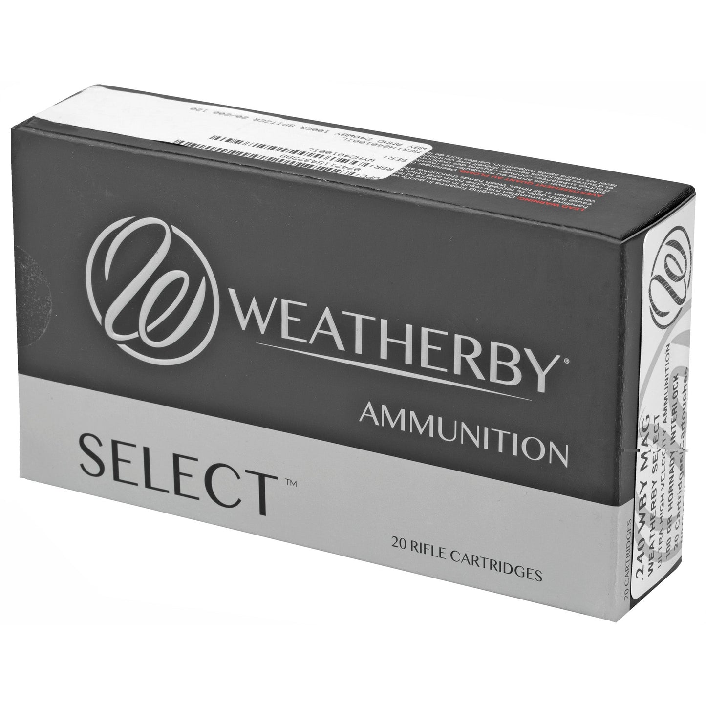 Wby Ammo 240wby 100gr Interlk 20/200